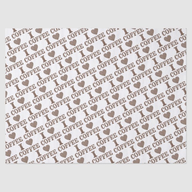 I Papel Tecido de Café (Frente )