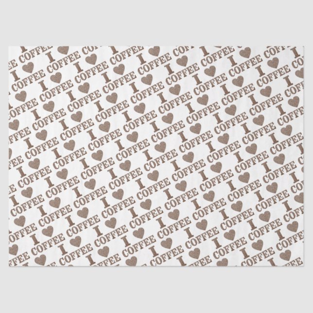 I Papel Tecido de Café (Frente )