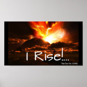 I Rise Wall Poster