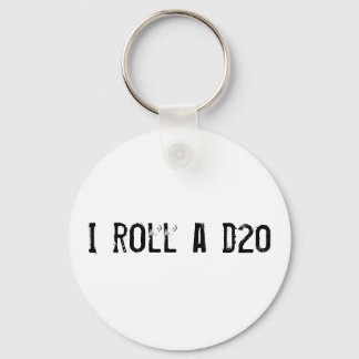 I roll a d20 - chaveiro