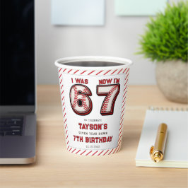 I Was 6, Now I’m 7 – Baseball 7th Birthday