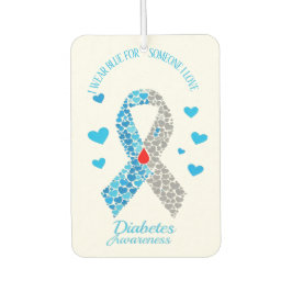 I Wear Blue For Someone I Love Diabetes Awareness