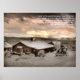 I Went to the Woods Poster