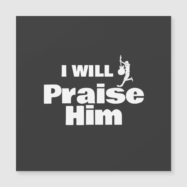 I Will Praise Him, Guitar for the King (Frente)
