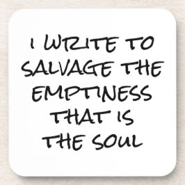 I Write Duro Plastic Porta copos