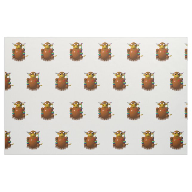 Iaques bonitos com tecido dos Yo-Yos (Fat Quarter)