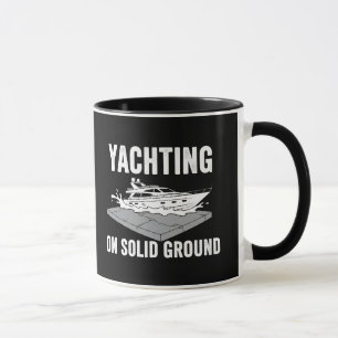 Iatismo Divertido em Terra Firme Caneca Sarcástica