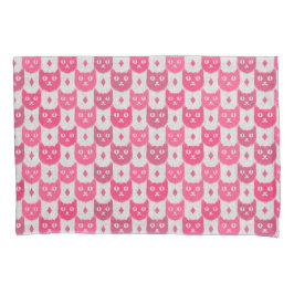 Icat ikat pink pattern