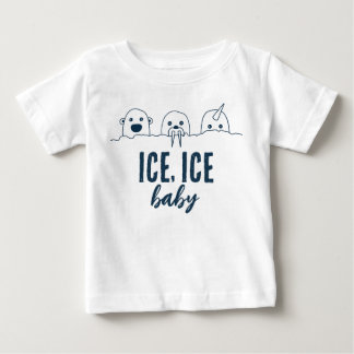 Ice Bebê Coca-Árctico Cura Camisa De Bebê