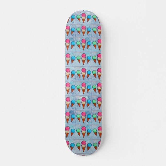 Ice Cream Cones Skateboard (Frente)