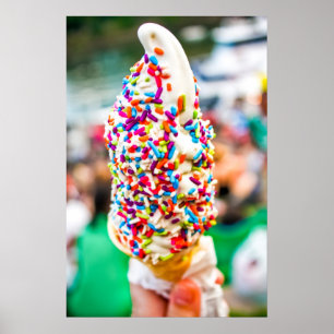 ice cream poster