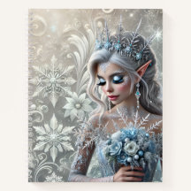 Ice Fairy Bride – Frosted Winter Fantasy Portrait