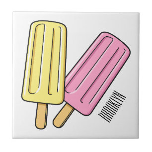 Ice pop cartoon