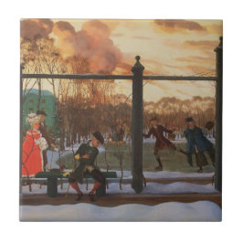 Ice Skating Rink em inverno (por Konstantin Somov)