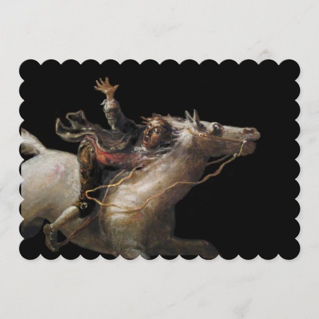 Ichabod Crane Correndo Durante A Noite (Frente)