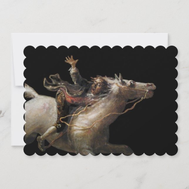 Ichabod Crane Correndo Durante A Noite (Frente)