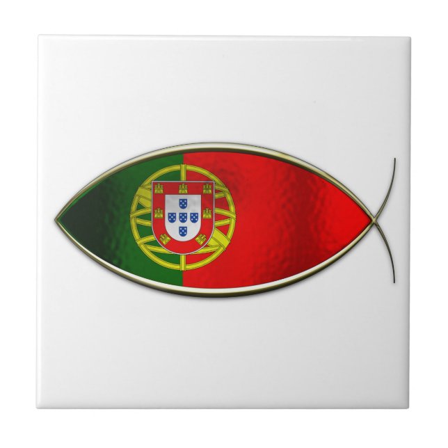 Ichthus - bandeira portuguesa (Frente)