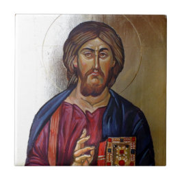 Ícone bizantino do cristo Pantocrator