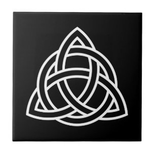 Ícone branco original do Triquetra Celular