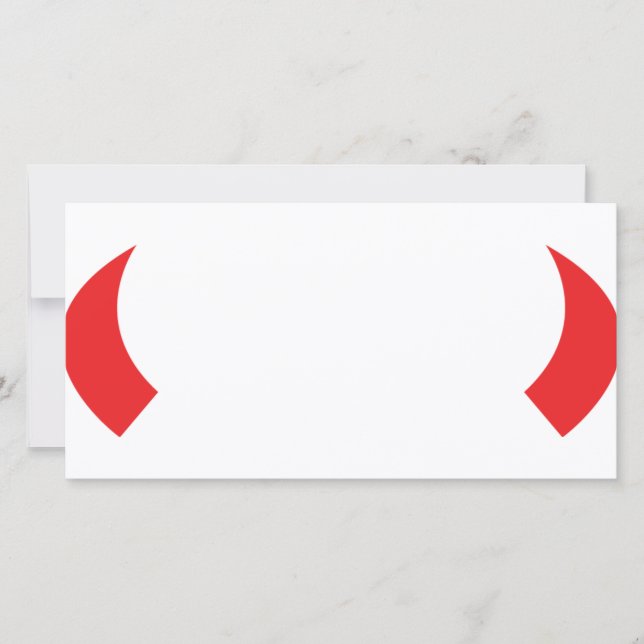 ícone de chifres do demônio vermelho (Frente)