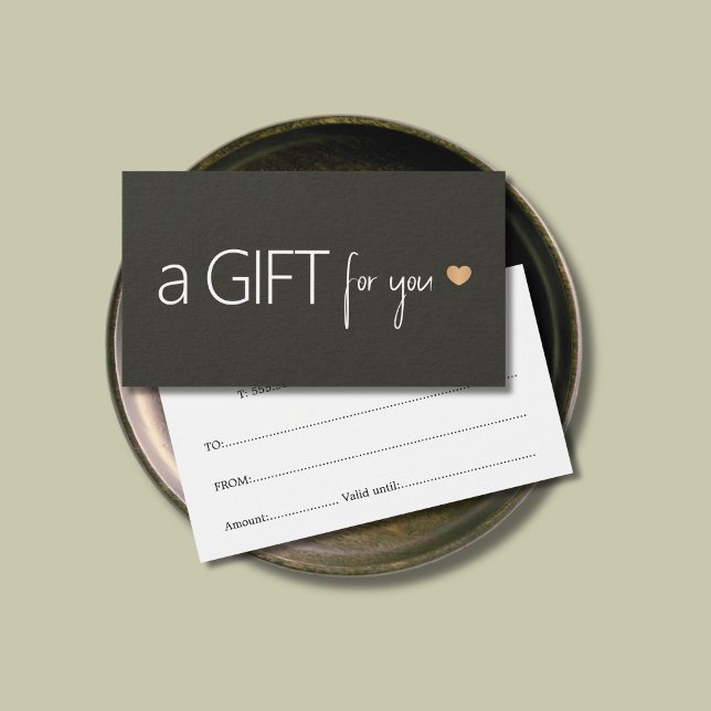 Ícone de Coração de Ouro Preto Elegante Único (Criador carregado)