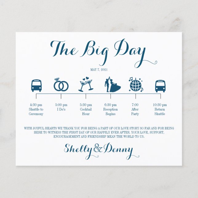 Ícone de Itinerário de Casamento (Frente)