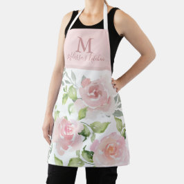 Ícone de monograma floral cor-de-rosa