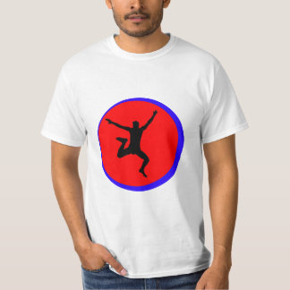 "Ícone de Pulo" Camiseta Gráfica