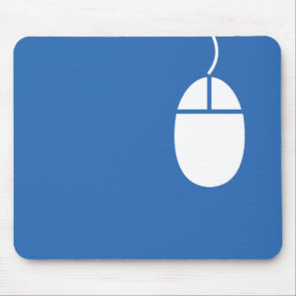 ícone de rato azul mousepad