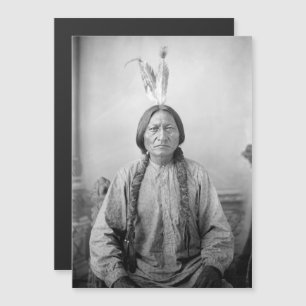 Ícone Indígena Americano: Líder Lakota Touro Senta