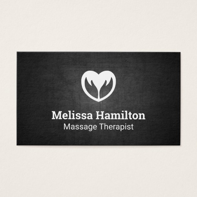 Ícone Mãos e Coração | Contexto da Textura Negra (Frente)