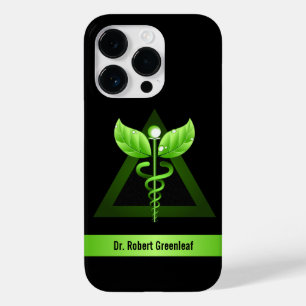 Ícone Médico do Alternativo de Caduceus Verde