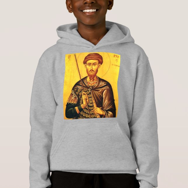 ícone ortodoxo de São Teodoro Tiron (Frente)