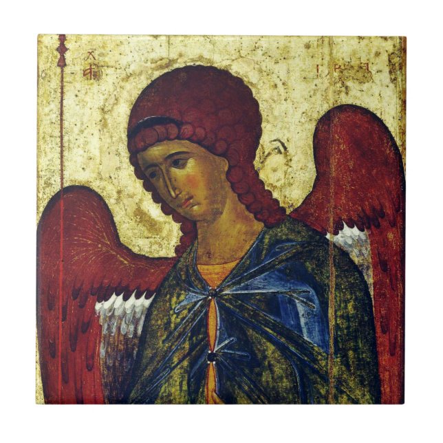 Ícone Ortodoxo do Santo Anjo Gabriel (Frente)