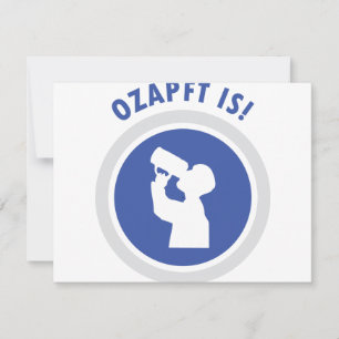ícone ozapftis Oktoberfest bavarian