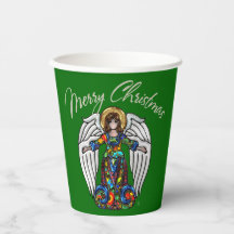 Ícone Russo Guardian Angel para o Natal