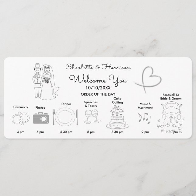 Ícones de Cute do Programa de Linha de Horário de  (Frente)