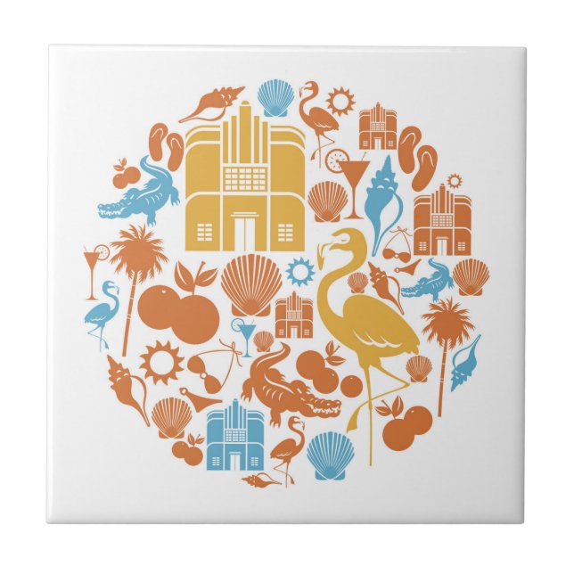 Ícones de Florida (Frente)