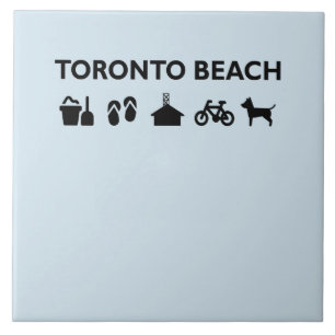 Ícones de Toronto Beach Monotone Black
