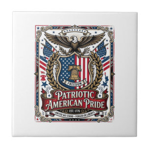 Ícones e Símbolos de Liberdade do Escudo Patriótic