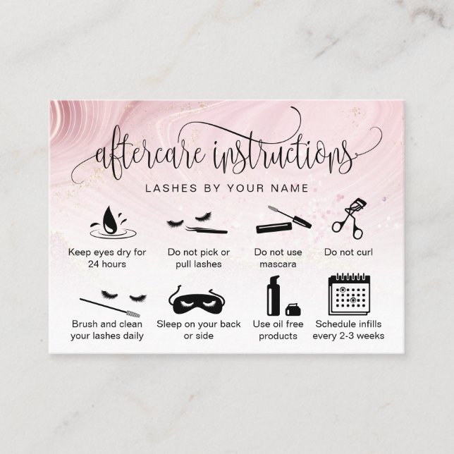 Ícones modernos de extensões de pestanas do cartão (Frente)