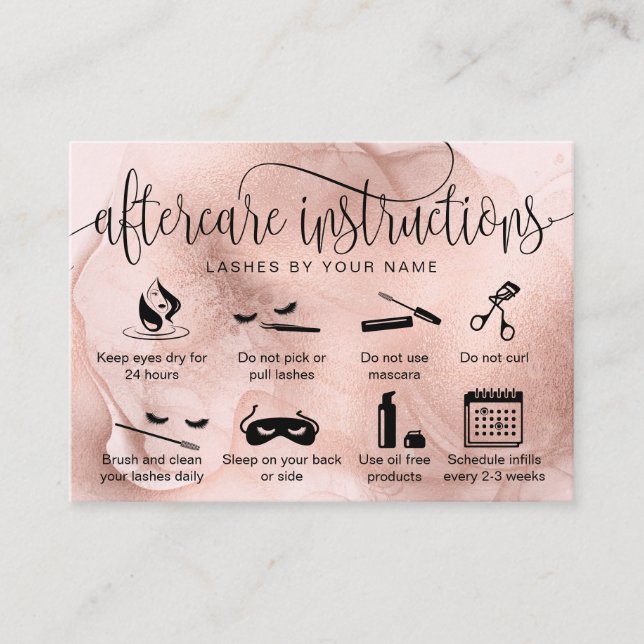 Ícones modernos de extensões de pestanas do cartão (Frente)