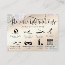 Ícones modernos de extensões de pestanas do cartão