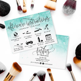 Ícones modernos de extensões de pestanas do cartão