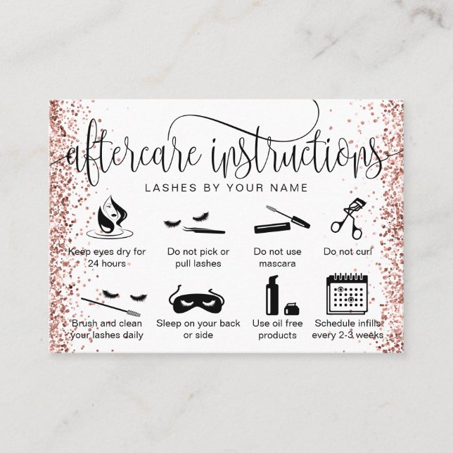 Ícones modernos de extensões de pestanas do cartão (Frente)