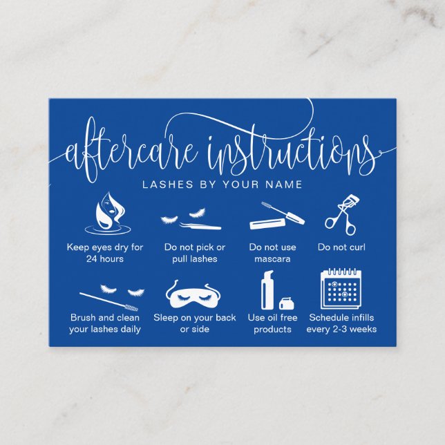 Ícones modernos de extensões de pestanas do cartão (Frente)