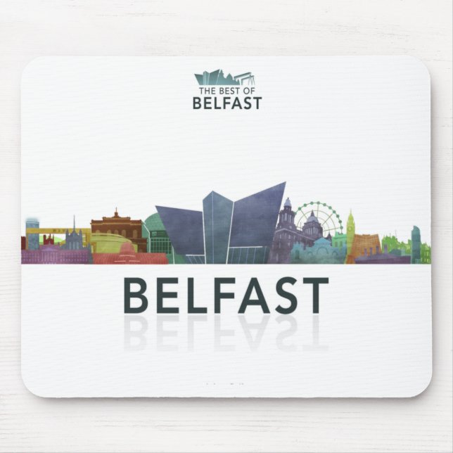 Ícones Mousepad de Belfast (Frente)