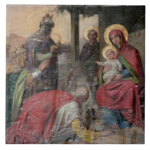 Iconografia ortodoxa sérvia na Igreja de Valjevo. 