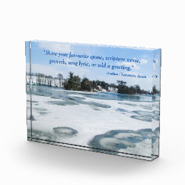 Icy English Lake - Personalizado