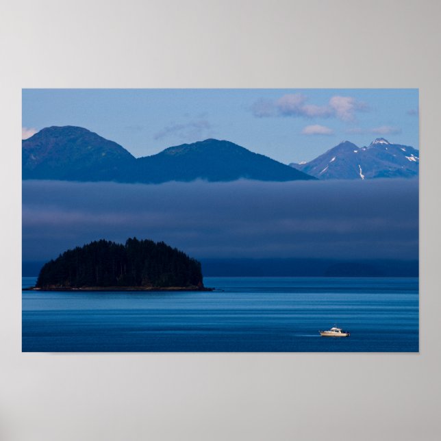 Icy Strait Point, Hoonah, Poster do Alaska (Frente)